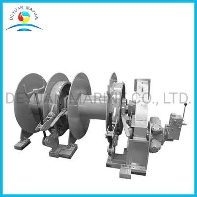 Marine Hydraulic Double Drum Mooring Winch