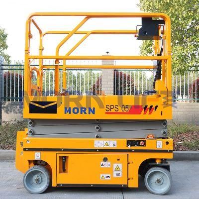 Explosion-Proof 8m Morn CE China Man Lift Scissor Lifting Platform