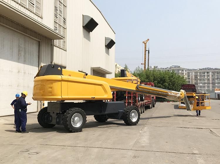 26m Boom Lift Telescopic Aerial Work Platform Hot Sale