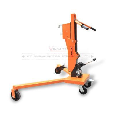 350kg Capacity Portable Hydraulic Drum Carrier Lifter Dt3350c