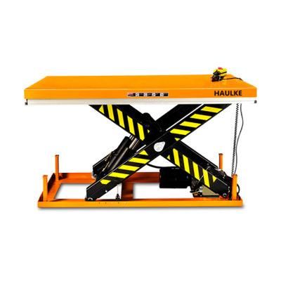 Hke Series 4000kg Hydraulic Reasonable Price Heavy Duty Design Scissor Lift Table Stationary Lift Table