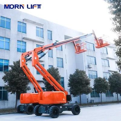 Articulated Aerial Work Platform Aerial Boom Lift