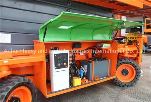 CE Approved Self Propelled Scissor Man Lift Jcpt1418DC Mobile Lifting Platform Price