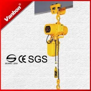 0.5ton Manual Trolley Type with Japan Fec G80 and Schneider Contactor Electric Chain Hoist