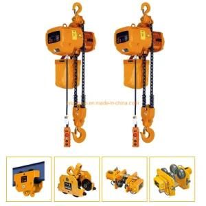 High Performance 2t -5ton Electric Chain Hoist with Motorized Trolley