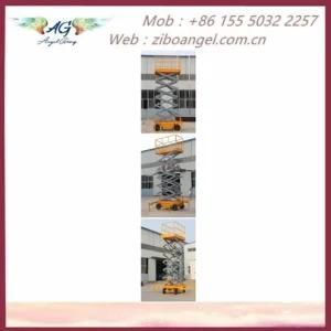 Electric Hydraulic Four Scissors Lifting Platform Movable Lift Platform