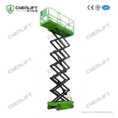 10m Electric Scissor Lift Self-Propelled Man Lift with Ce