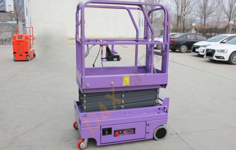 European Standard Superior Automatic Movable Mini Scissor Lift Rental