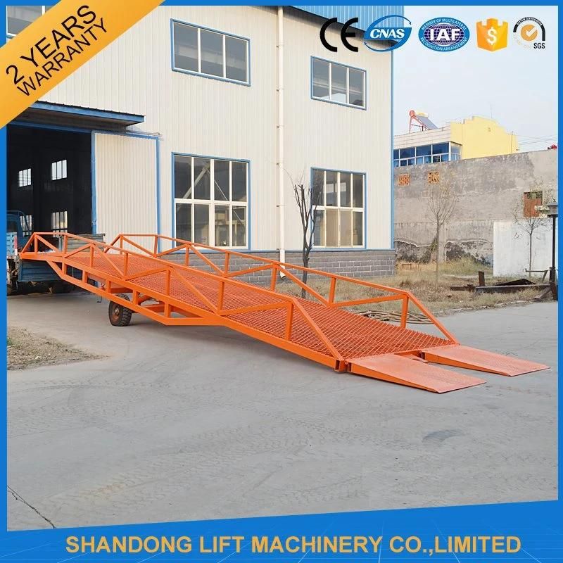 Hydraulic Loading Container Ramp with Ce