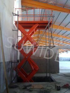 Scissor Lift Electric Mount in Ground Aerial Lift Hydraulic Platform Plataformas Elevadoras