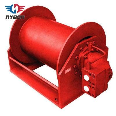 35000lbs Single Drum Explosion Proof Mining Petroleum Hydraulic Winch 15 Ton