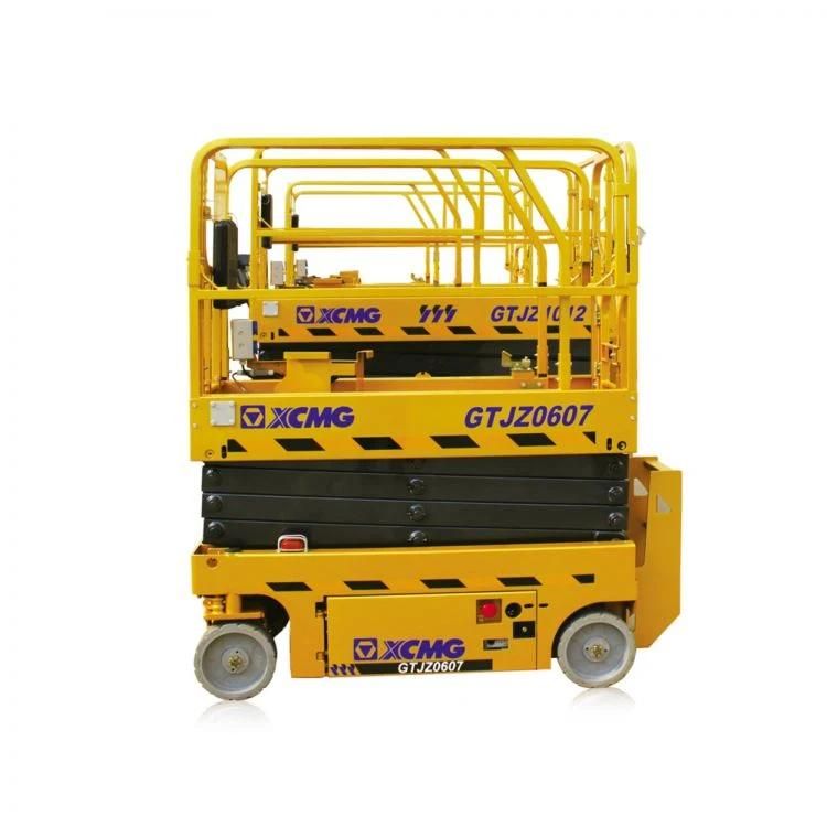 Hot Sale XCMG 8m Gtjz0607 Mobile Scissors Lift Aerial Work Platform for Sale