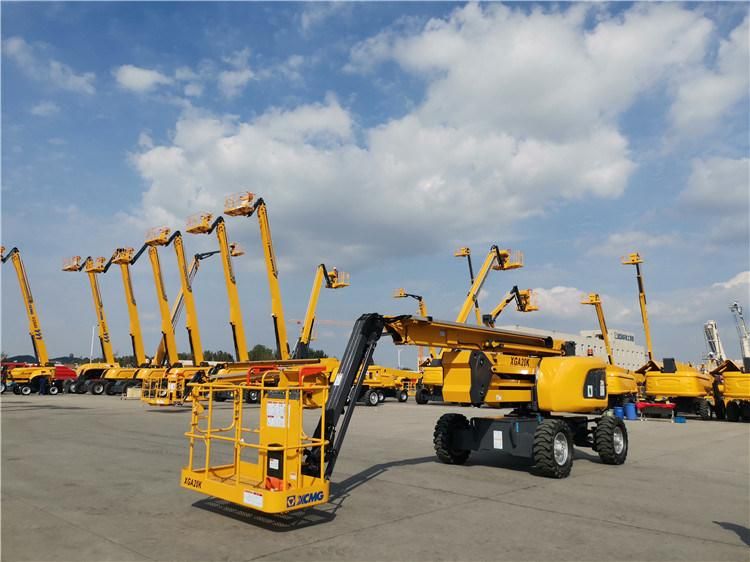 XCMG Official Manlift Lift Platform Xga20K 20m Small Mobile Hydraulic Trailer Boom Lifting Platform