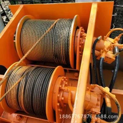 5 Ton 10 Ton 15 Ton Hydraulic Winch Used for Construction Lifting Winch