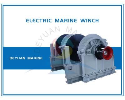 Diesel Engine Double Power Driven Marine Winch