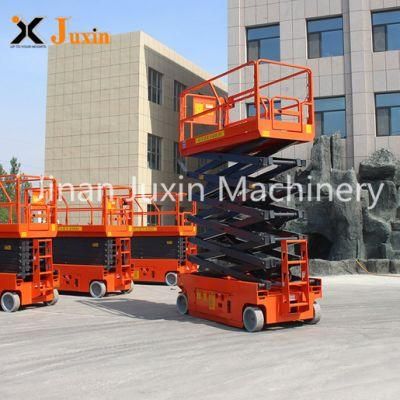 6m 8m 10m 12m Hydraulic Lift Table Aerial Working Lifter Mobile Scissor Lift