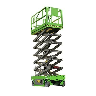 CE Certification Electric Scissor Lifts Self Moving Aerial Work Platform/ Mobile Hydraulic Lift for Rent