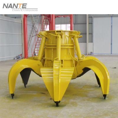 Remote Control Electric Hydraulic Crane Grab for Material Handling