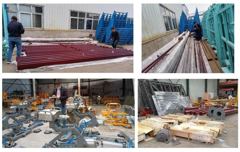 Glass Processing Line Used Jib Crane Vacuum Lifter Glass Lifting Equipment, Crane Railling System