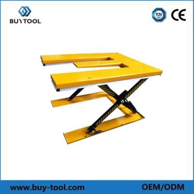 Buytool 1 Ton Low Profile E-Shaped Scissor Lift Table for Sale