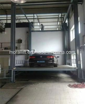 Hydraulic Vertical Four Post Car Lift Home Use