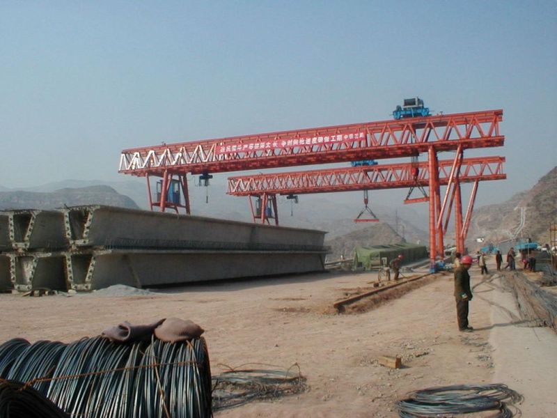 Double Girder Gantry Crane for Shipyard