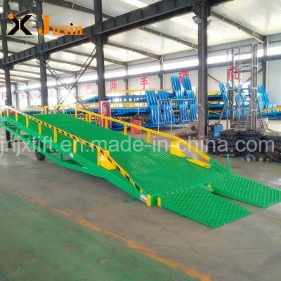 8t Container Dock Ramp Hydraulic Yard Ramp Container Dock Ramp
