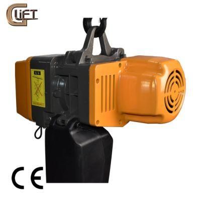 China Manufacturer Supplyer 0.5t Hoist Chain for Material Handling Giant Lift Mini Suspension Electric Chain Hoist (HHBD-II-0.5)