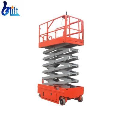 6-12m 320kg Load Electric Driven Self-Propelled Hydraulic Scissor Lift