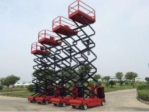 New 6-11m Self-Propelled Electric Scissor Lift with CE Certificate