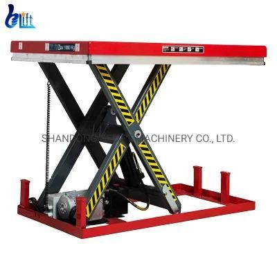OEM Hydraulic Scissor Lift Platform 1000kg Manual Lift Table Scissor