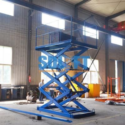 Customized Scissor Electric Cargo Hydraulic Table