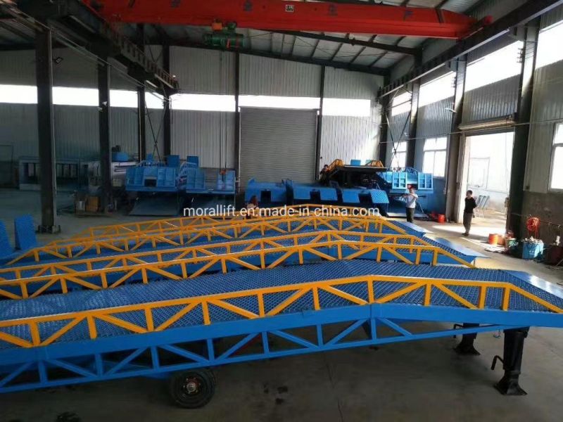 10 Ton Container Forklift Mobile bridge Ramp