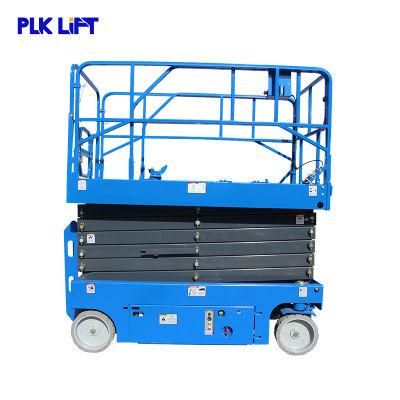 10m 12m Window Clean Warehouse Electric Mobile Scissor Lift