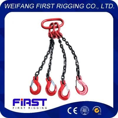 Industrial Prefabricated High Tensile 3legs Lifting Chain Sling 1-50ton