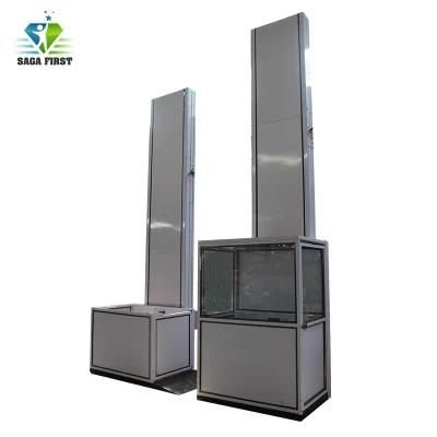 Economic Vertical Home Lift Aluminum Wheelchair Lift for The Elders