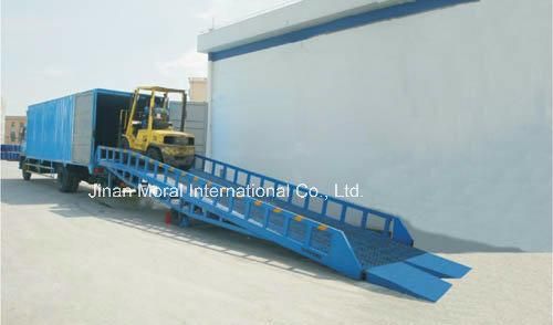 10t Hydraulic Container Loading Yard Ramp