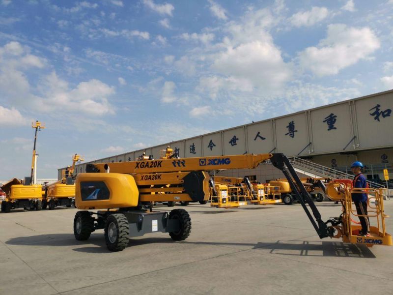 XCMG Official 20m New Articulated Boom Lift Xga20K China Hydraulic Mobile Elevating Work Platform for Sale