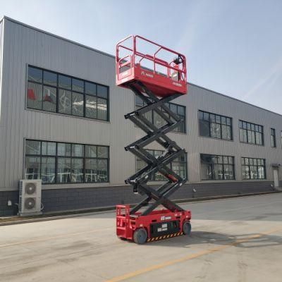Self Propelled MID Rise Scissor Lift Machine Working Platform Aerial Lift