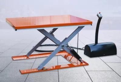 Hy2001 Low Profile Hydraulic Pump Electric Lift Table 2t