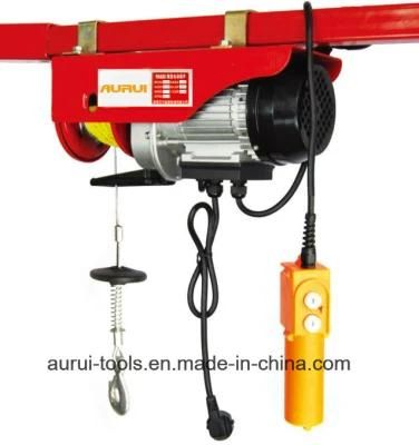 220V 1000W Copper Wire Rope Electric Hoist with Gold Quality