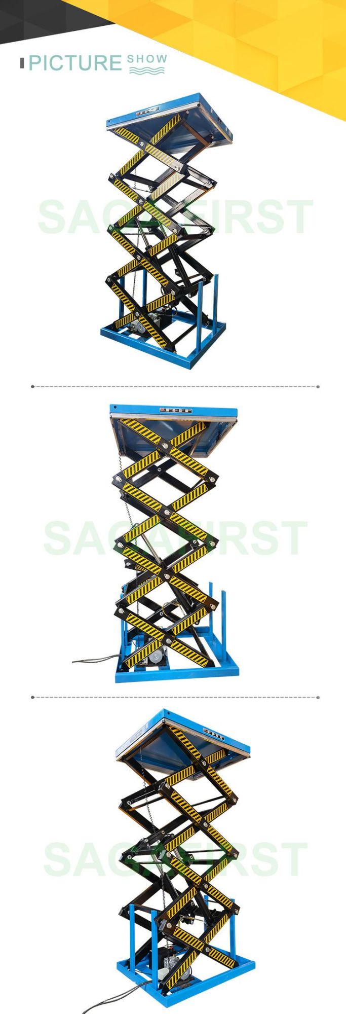 3000kg Standard Hydraulic Scissor Table Lift