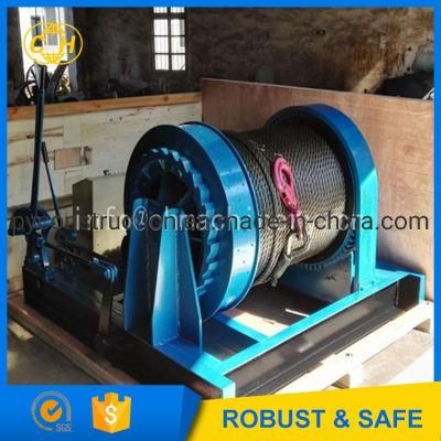 Mine Sinking Shaft Winch 10ton Lifting Machine