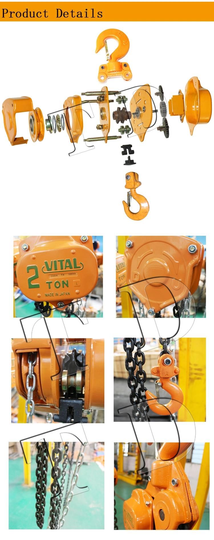 Manual Chain Block with G80 Chain Chain Pulley Block