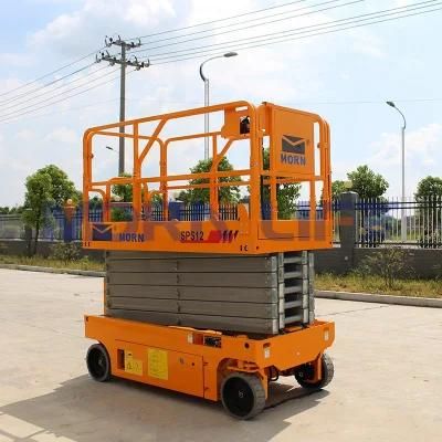 Moving 6m Morn CE China Mobile Price Scissor Electric Lift