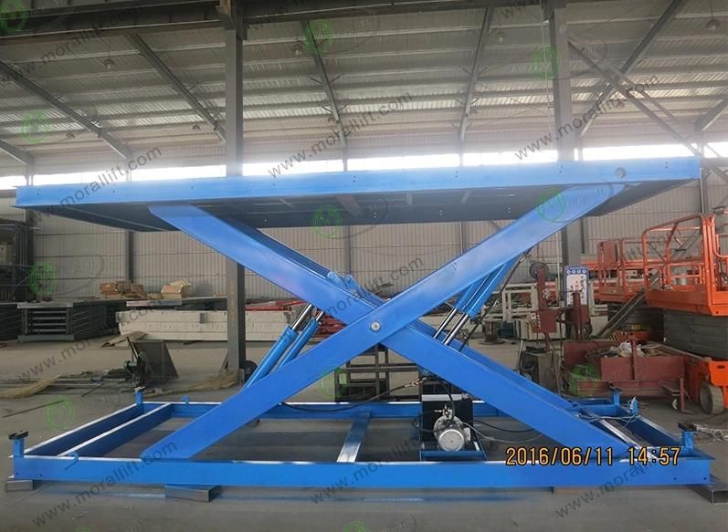 Hydraulic 10T Scissor Car Auto Lift with CE