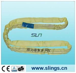 2018 Endless Yellow 3t*10m Round Sling with GS