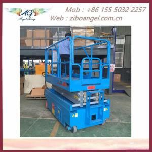 10 Meter Aluminium Alloy Aerial Lift Platform Single Mast Ce Automic Scissor Lift