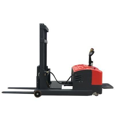 China Hot Sale Warehouse Use Cqd15 Reach Stacker Electric Stacker for Sale