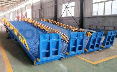 Portable Hydraulic Container Dock Hydraulic Ramp for Forklift